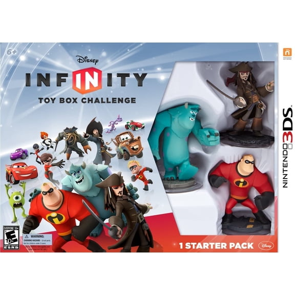 DISNEY INFINITY INCLUYE JUEGO TOY BOX CHALLENGE NINTENDO 3DS Nintendo Standard