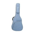 thumbnail image 4 of Colcolo 41in Guitar Bag, Electric Gig Bag, 2 Pockets Waterproof Guitar Case, Padded Soft Blue, 4 of 8