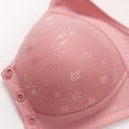 thumbnail image 5 of Yievot Front Closure Bras for Older Women Full Coverage Wireless Bras for Seniors Comfortable Push Up Bras with Back Support Everyday Bras, 5 of 8