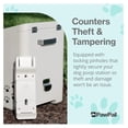 thumbnail image 6 of Pet Waste Station Mount - Indoor Outdoor Dog Poop Bag Dispenser Holder Kit - Wall & Post Mounting Bracket - Compatible with Most Trash Cans - Secure & Space Saving, 6 of 6