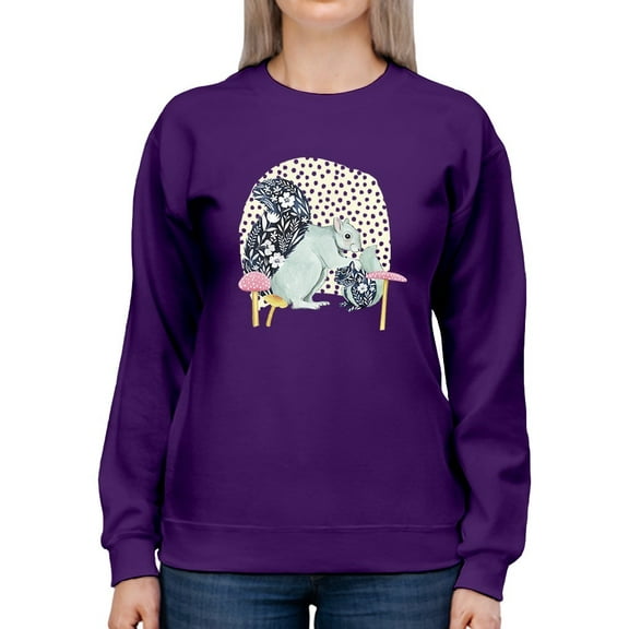 Fairytale Critters Sweatshirt Women -Grace Popp Designs, Female Small