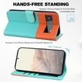 thumbnail image 3 of Compatible with Google Pixel 6 Pro Cute Animals Pattern Wallet Case with Card Slots Flip Cover, 3 of 5