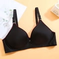 thumbnail image 2 of Women's Sexy Comfortable No Steel Rings Adjustable Gathering Bra for Everyday Wear and Support, 2 of 2