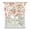 Beige, variant on Peach Tie Up Curtains for Window, Thermal Insulated Balloon Shade Adjustable Rod Pocket Curtains Valance Panels for Kitchen Bathroom Cafe 34 x 45 Spring Floral Green Leaf Botanical Pink Fruit