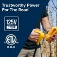 thumbnail image 4 of 30-Amp RV Extension Cord/Level 1 EV Charger, 25' Length, 125V/3750W — 10AWG (55501), 4 of 11