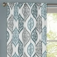 Better Homes and Gardens Damask Ogee Curtain Panel