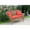 Red Orange, variant on Jeco W00205-L-FS016-CL Honey Wicker Patio Love Seat With Orange Cushion And Pillows