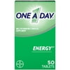 One A Day Energy Multivitamin Tablets, Multivitamins for Men & Women, 50 Ct