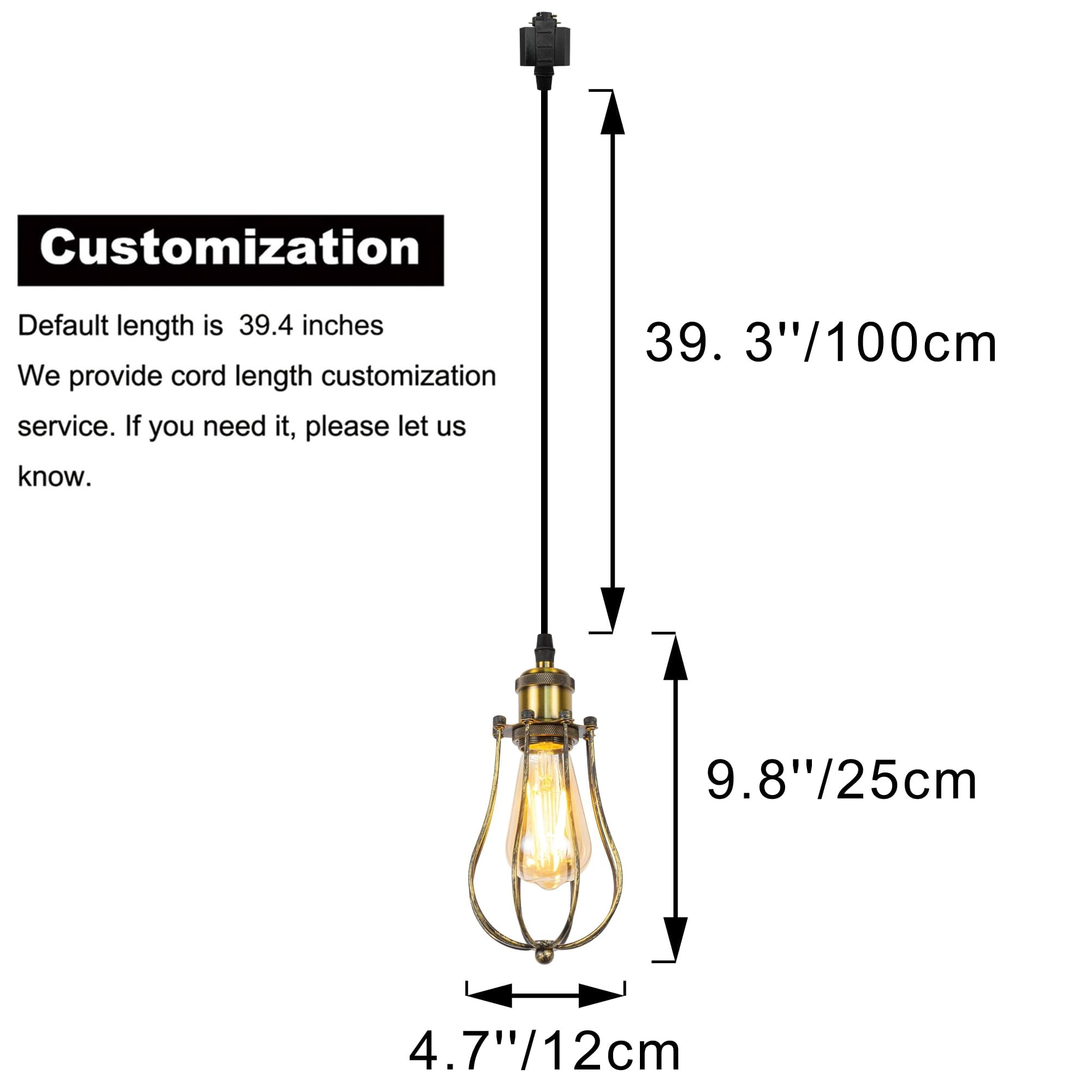 Kiven L-Type track lighting pendants,L track pendant lights with Iron Lampshade with Remote Control,Farmhouse Track Lighting Fixture for Kitchen Hallway estaurant,Gold(3 pack)