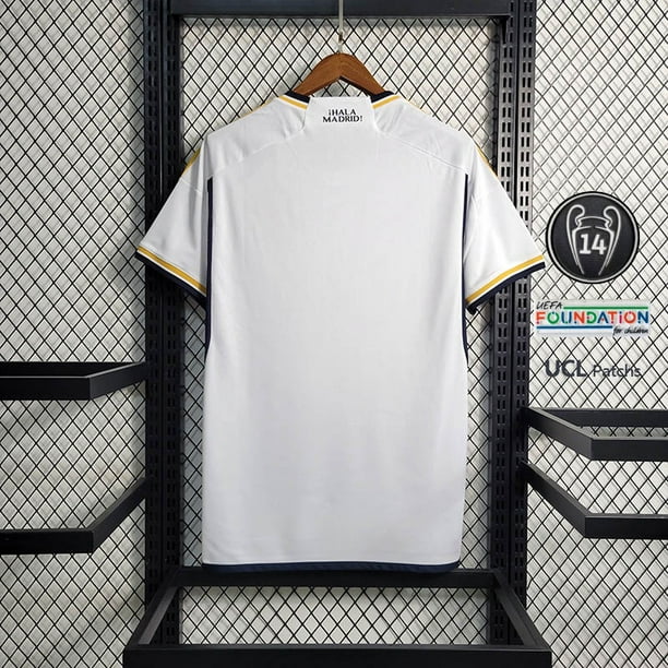 Camiseta De Fútbol Para Hombre 2023/24 Real Madrid Home Jersey