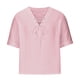 thumbnail image 1 of Camisetas de Verano para Hombre Pullover de Manga Media con Cuello en V en Color Sólido, Casual Y Ligero Camisetas de Manga Corta para Hombre, 1 of 4