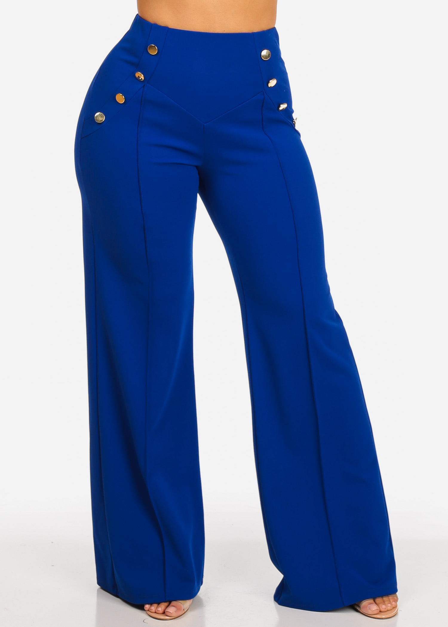 Womens Juniors Evening Wear Royal Blue 