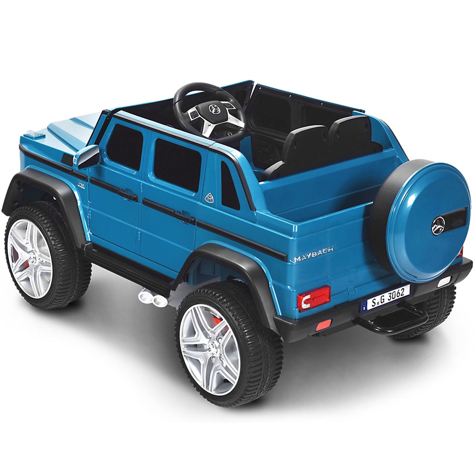 Topbuy Navy Blue 12 V Mercedes Benz Powered Ride-On