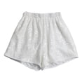 thumbnail image 3 of Sequin Shorts for Women 2026 Summer Elastic High Waist Wide Leg Sparkle Booty Shorts Dancewear Clubwear, 3 of 4