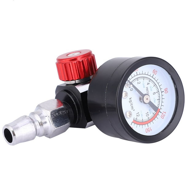 Sprayer Pressure Regulator,1/4 Inch Pneumatic Air Spray Gun Air