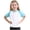 Sky Blue, variant on Lovzfmll Boys & Girls Solid Color Raglan Short Sleeve Tee, Casual Crew Neck Play Top, Soft Everyday Comfort Shirt for Toddler 3-4 Years