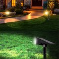 thumbnail image 4 of Inteprter Luz LED Solar para jardín al aire libre, resistente a la intemperie, foco cálido, 3000-6000K, lámpara brillante inalámbrica, iluminación de Iluminación y accesorios Inteprter HA059713-01B, 4 of 6