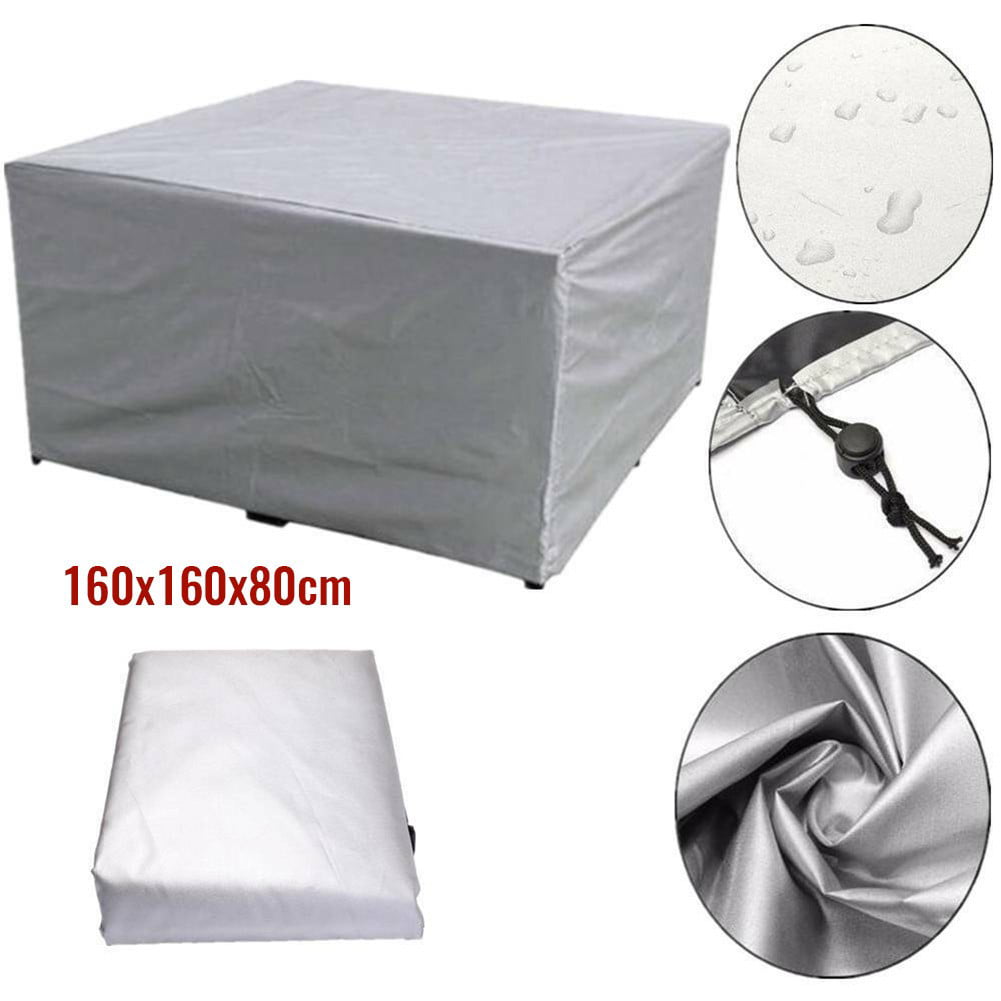 Waterproof Furniture Cover Outdoor Yard UV Garden Table Chair Shelter Protector
