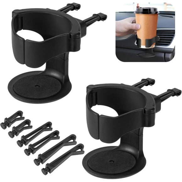 Queilt Pieces Car Cup Holder, Cup Holder, Car Can Holder, Adjustable Car Cup Holder, Car Vent Cup Holder