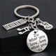 thumbnail image 1 of AURARMLET 1Ud Llavero De Metal Plata Con Único Ideal Para Regalos Y, 1 of 8