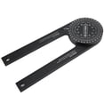 thumbnail image 3 of Angle Measuring Tool,0~360° Woodworking Protractor Aluminium Woodworking Tool Goniometer Highly Recommended, 3 of 14