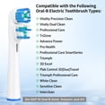thumbnail image 2 of Aptoco Double Head Replacement Toothbrush Heads Compatible with Oral-B, 8 Count Dual Clean Style Electric Toothbrush Refills for Braun Handles, 2 of 6