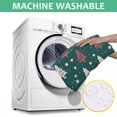 thumbnail image 6 of Dark Green Christmas Tree Pattern Square Tablecloth,Waterproof Square Table Cover,Wipeable Spillproof Washable Table Cover for Home Kitchen Party Decor 52"x52"(132x132cm), 6 of 6