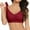 Red, variant on Push Up Bras for Women V Neck Seamless Wireless Comfortable Lifting Bralettes Tshirt Bra