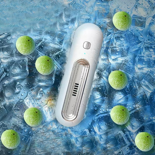 Generador de ozono recargable y purificador de aire para refrigerador, auto, armario y zapatos | Mini refrigerador portátil USB que elimina olores | Batería de 30 días, compacto y reutilizable