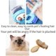 thumbnail image 3 of Peine de masaje para gatos (3 unidades), cepillo para quitar pelo de mascotas, peine para quitar pelo enmarañado, nudos y enredos (morado), 3 of 5