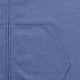 thumbnail image 4 of Russell - Sudadera con capucha y cremallera para hombre (Azul Moteado), 4 of 5