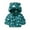Green, variant on Mercatoo Girls Down Jacket Size 8 Hooded Girls Boys Baby Winter Warm Toddler Outerwear Coat Cartoon Jacket Windproof