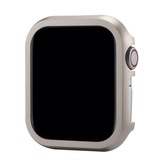Allytechgroup Compatible with Apple Watch Series 11/10 46mm Case,[No Screen Protector] Shockproof Protective Bumper for iWatch Series 11/10 46mm, Starlight