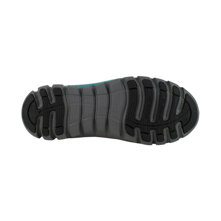 reebok women s sublite cushion work rb045 boot grey turquoise 5 w us