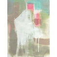thumbnail image 2 of Goldberger, Jennifer 12x14 White Modern Wood Framed Museum Art Print Titled - Retro Splash II, 2 of 4