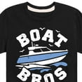 thumbnail image 3 of Instant Message - Transportation - Boat Bros - Toddler & Youth Short Sleeve T-Shirt, 3 of 6