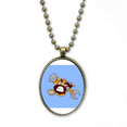 thumbnail image 1 of Sable Barbare Moines Collier Chaîne Vintage Perle Pendentif Bijoux Collection, 1 of 3