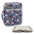 thumbnail image 2 of Xixirimido Bible Cover Case for Women, Large Bible Bag Bible Study Supplies Accessories Quilted Bible Carrying Cases with Handle Christian Gift, Boho Abstract Floral, 2 of 7