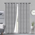 thumbnail image 1 of Safdie & Co. Rideau Tissé Obscurissant 54X84L Brique Gris, 1 of 2