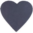 thumbnail image 1 of Tablero de queso de pizarra en la forma de un corazón en la forma de una piedra. Queso para pasteles, frutas, aperitivos, galletas, tocino, sushi, pizza (negro) 10 cm Feliz Sencillez, 1 of 4