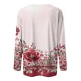 thumbnail image 5 of Scrubs Tops for Women Halloween Short Sleeve Oversize Lady formals Popular Bodybuilding, 5 of 5