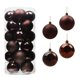 thumbnail image 1 of Fiudx Adornos Navideños, Plástico Irresponsables, Adornos de Árboles Festivos, Adornos de Guirnaldas, Fiestas y Bodas, Diseño Apto de Toda La Familia, Opciones de Tamaño de 4 Cm, 1 of 2