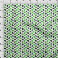 thumbnail image 4 of oneOone Viscose Chiffon Light Green Fabric Travel Sewing Material Print Fabric By The Yard 42 Inch Wide, 4 of 4