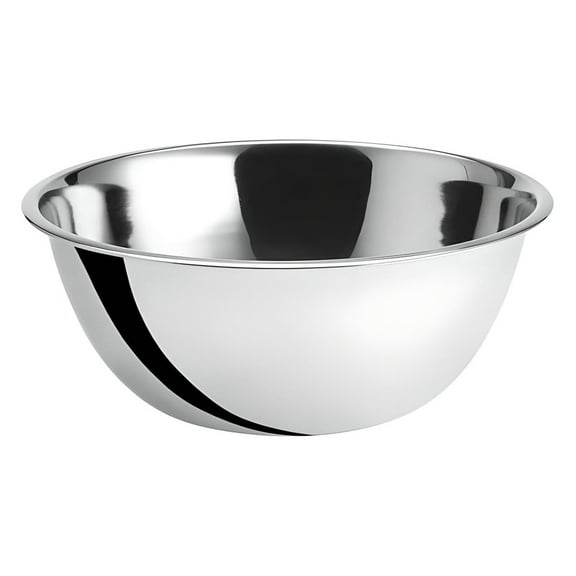 8 Quart Mixing Bowl | 13.25-Inch Stainless Steel Professional Grade Flat Base Mixing Bowls for Home and Kitchens