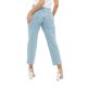 thumbnail image 2 of Dorothy Perkins - Vaqueros para Mujer (Lavado Claro), 2 of 2