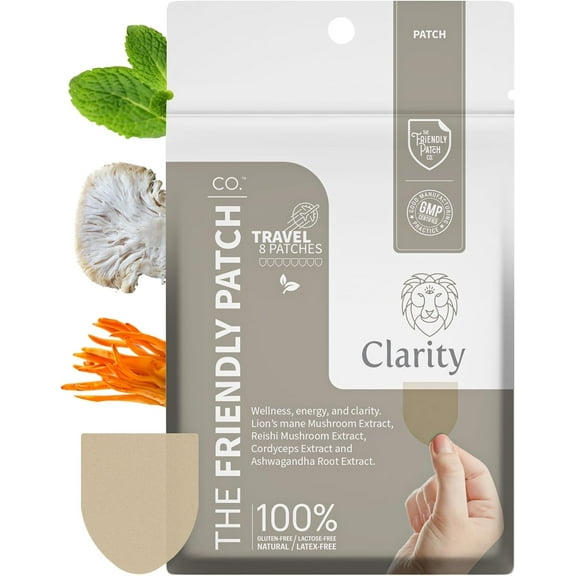 The Friendly Patch – Clarity – Women and Men 8 patches