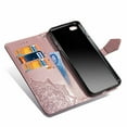 thumbnail image 4 of iPhone 6 6S Wallet Cases and Covers,  Slim Premium PU Flip Stand Cover Mandala Embossed Full Body Protection with Card Holder Magnetic Closure for iPhone 6 6S, Rosegold, 4 of 6