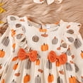 thumbnail image 3 of Conjunto de mameluco con estampado de calabazas Doisbetthsay para bebé, 3 of 7