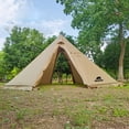 thumbnail image 2 of Nishore Tent,Tipi Tent With Stove Pyramid Tent People Tipi Tent With Stove Pyramid 5-8 People Tipi Hxber Mewmewcat, 2 of 7