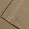 thumbnail image 2 of 3000 Thread Count Embroidered Microfiber Deep Pocket Sheets & Pillowcases Set by Impressions, Queen, 2 of 4